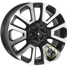 Zorat Wheels 7487 7.5x17 6x114.3 ET30 DIA66.1 Black polished (Черный с полированной лицевой частью)
