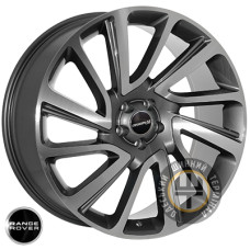 JH 6141 9.5x22 5x108 ET48 DIA63.4 Темно-серый с алмазной пылью полностью полированный